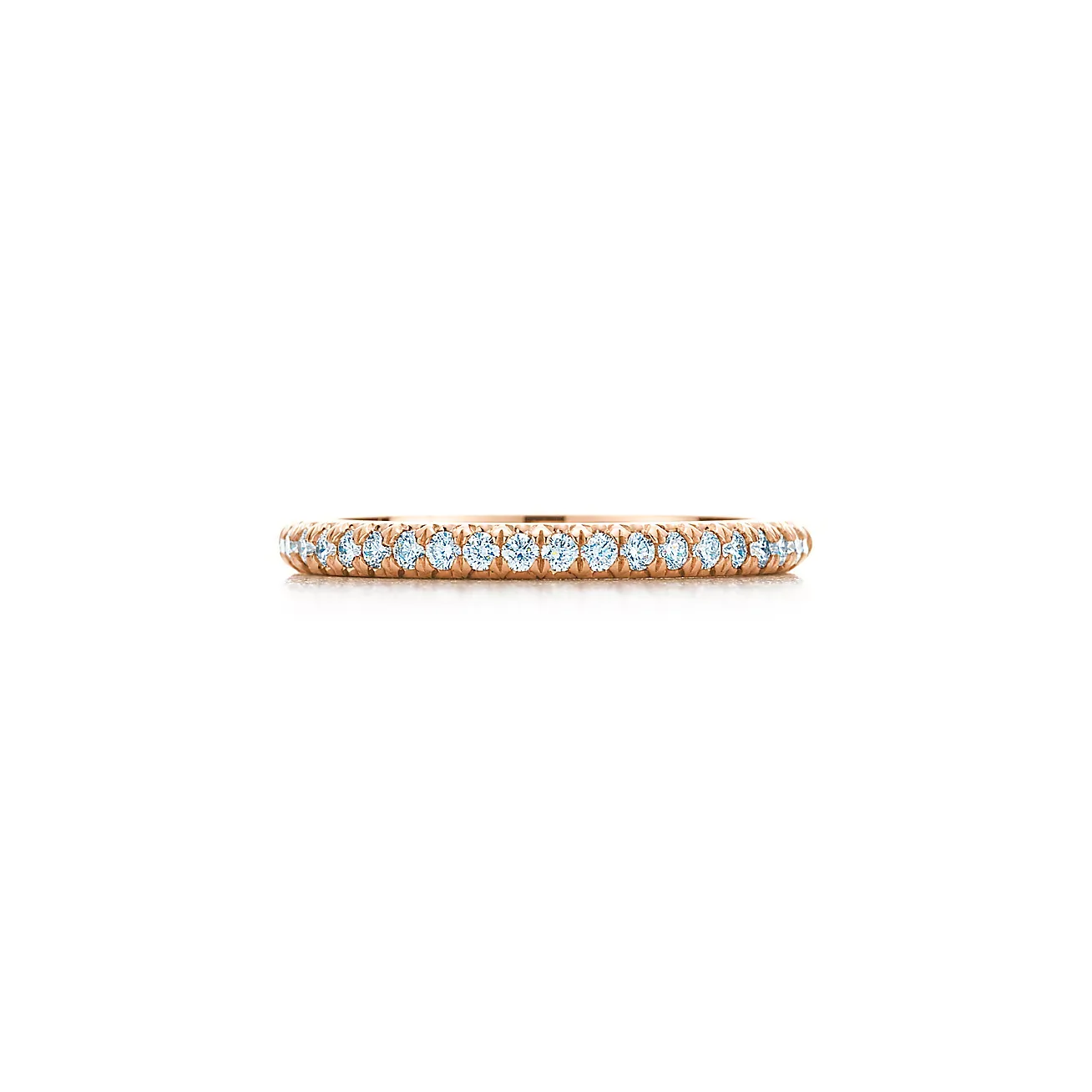 0.17 CTW Natural Diamond Half Eternity Ring