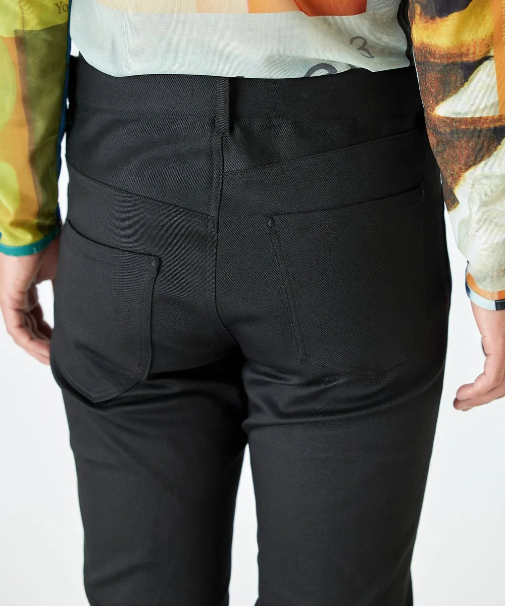 【60%OFF】Flared skinny pants - BLACK
