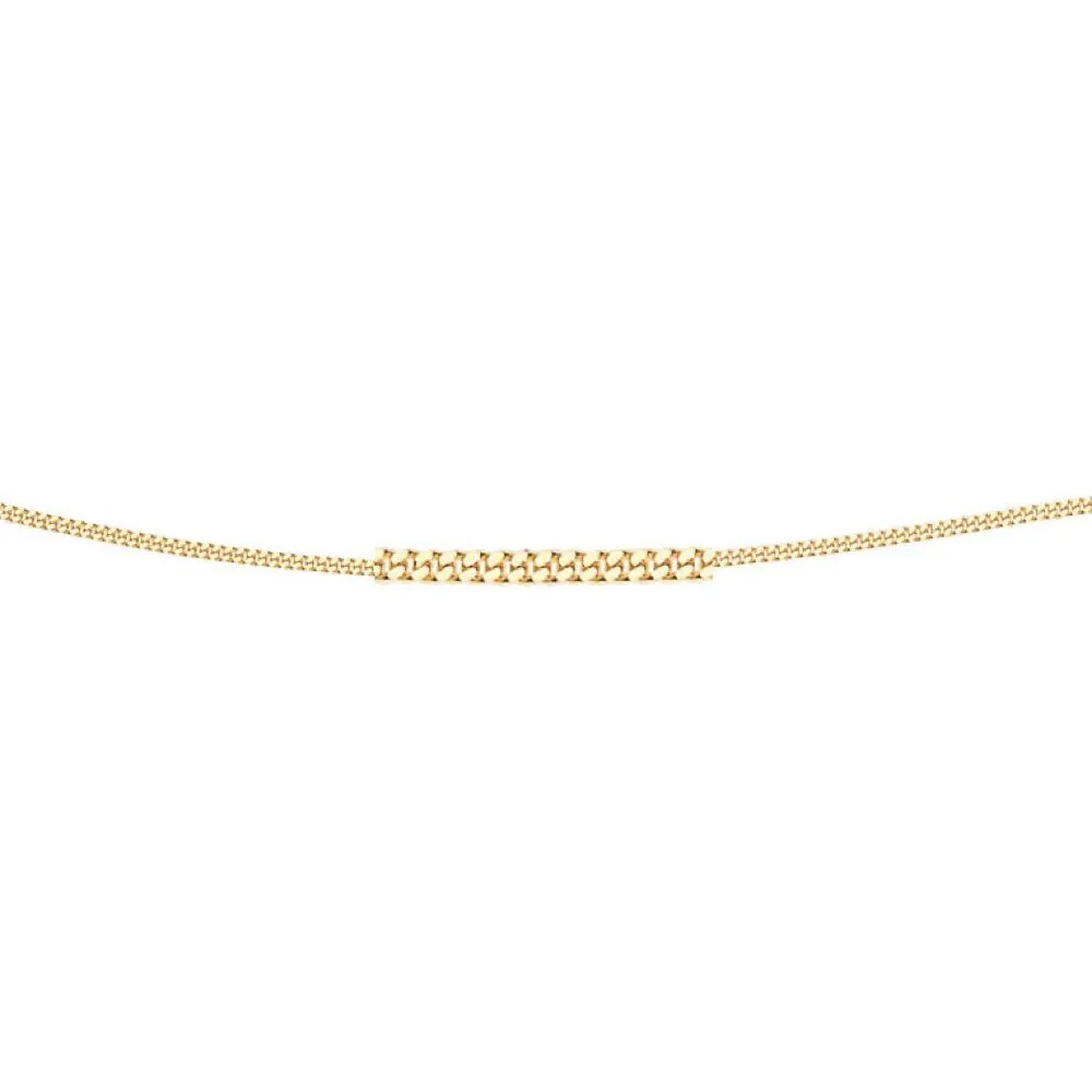 9ct Yellow Gold 18" Curb Chain GN175
