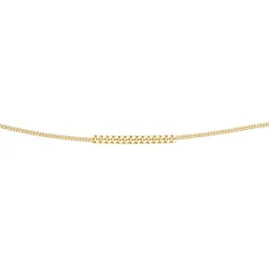 9ct Yellow Gold 18" Curb Chain GN175
