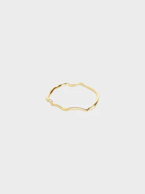 Bea Ring with Gold Plating