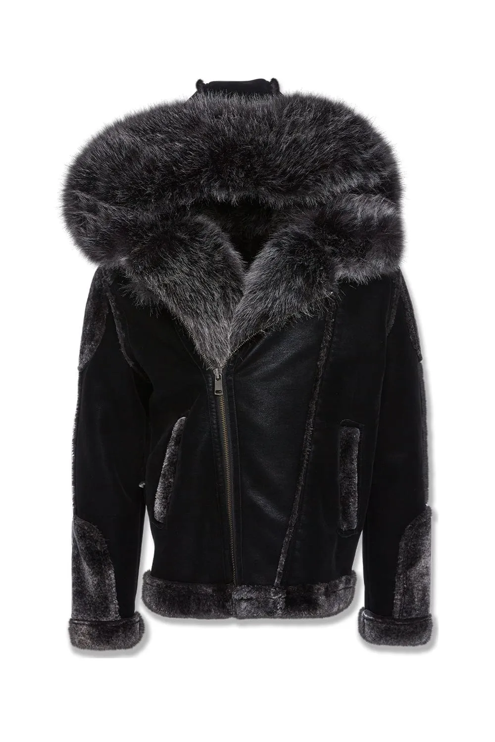 Big Men's El Jefe Shearling Moto Jacket