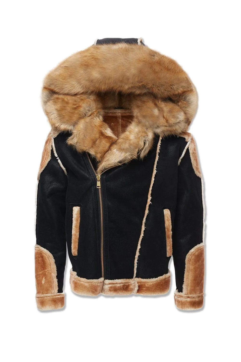 Big Men's El Jefe Shearling Moto Jacket