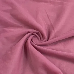 Classic Dark Rosewood Solid Net Fabric