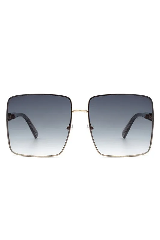 Classic Square Fashion Oversize Sunglasses