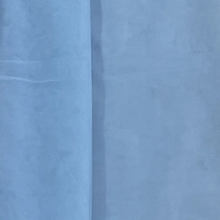 Classic Steel Blue Solid Net Fabric