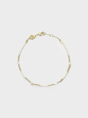 Clemence Bracelet in Ecru