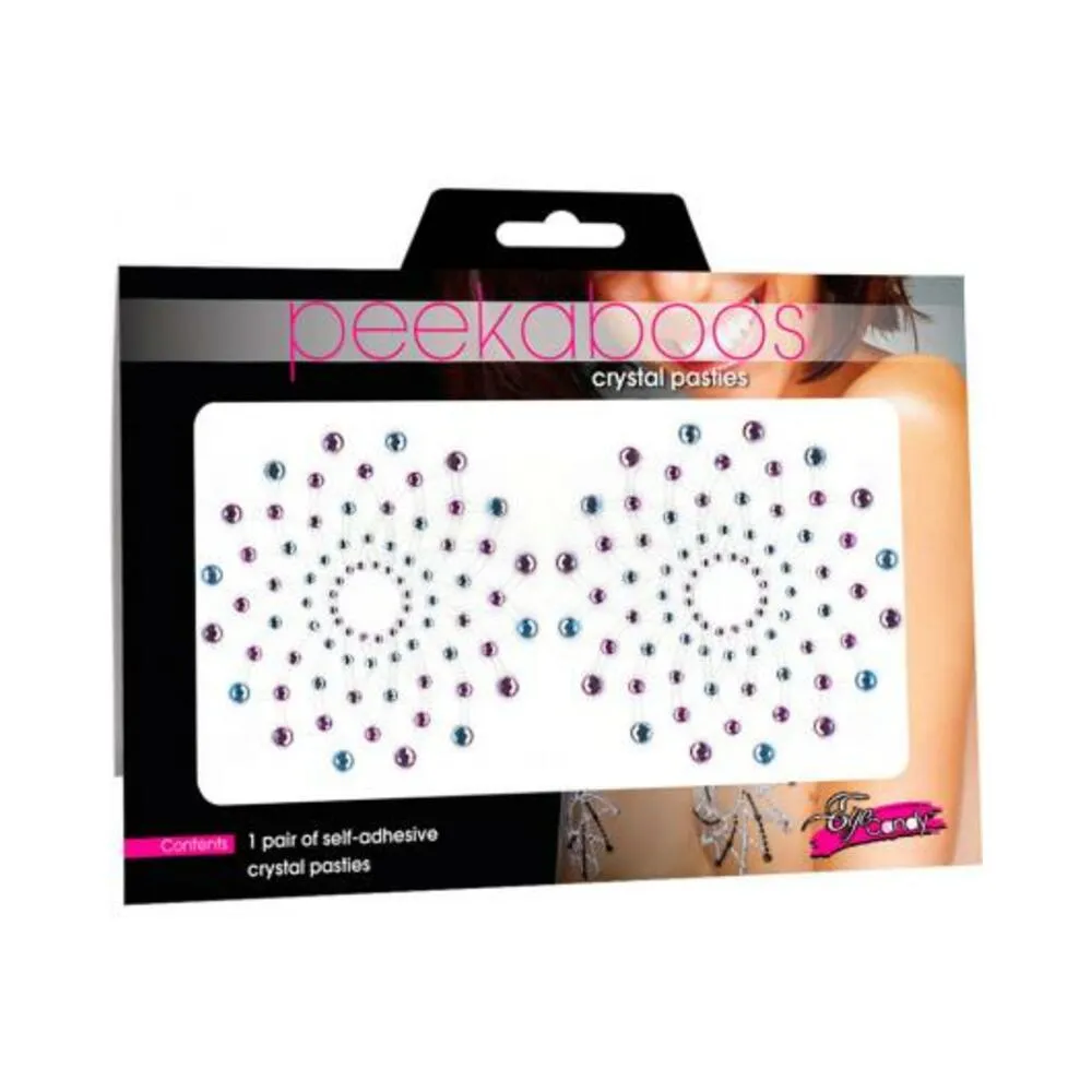 Crystal Mosaic Blue/Purple Pasties