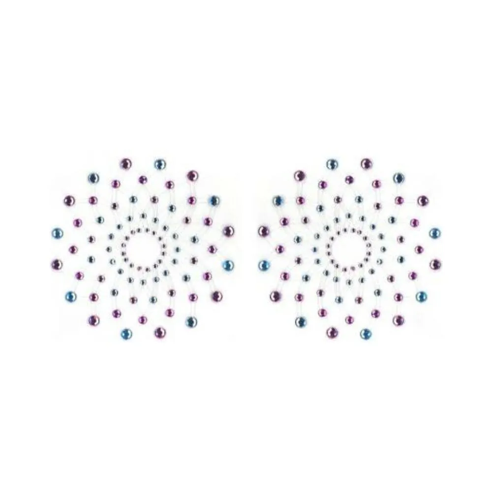 Crystal Mosaic Blue/Purple Pasties