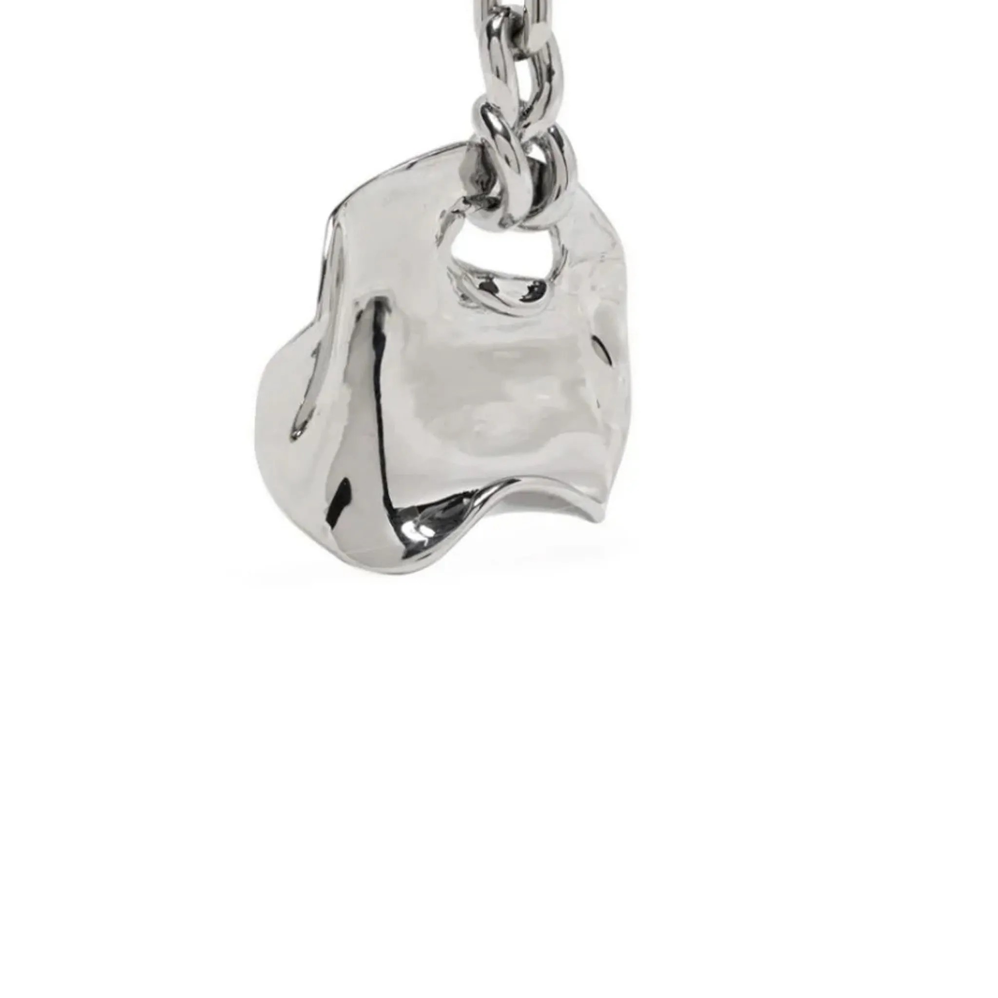 Desert Melted Coin Bracelet - silver