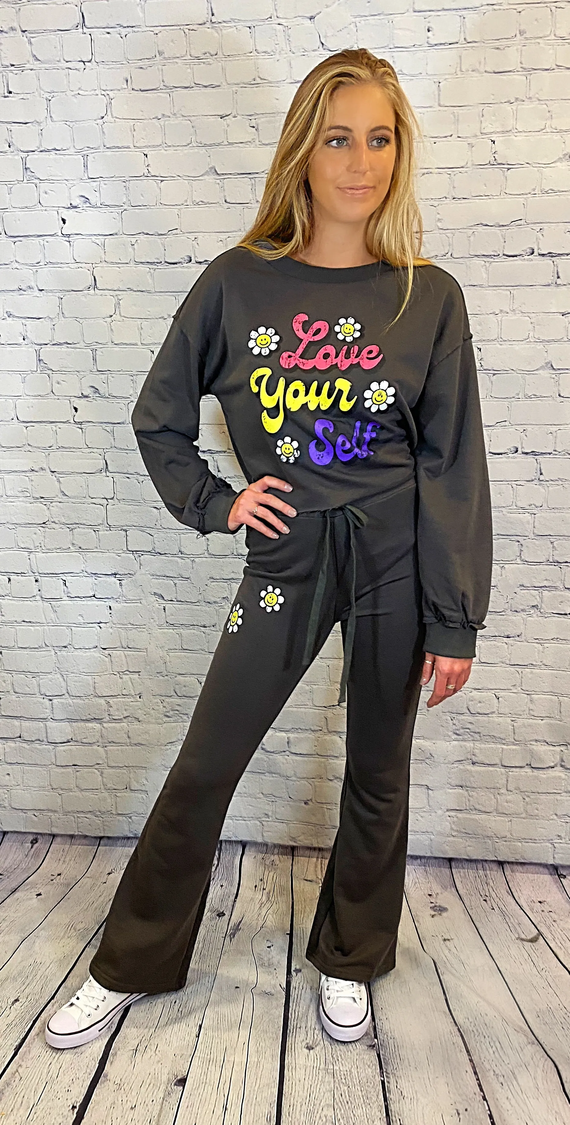 Ditsy Daisy Sweatpant