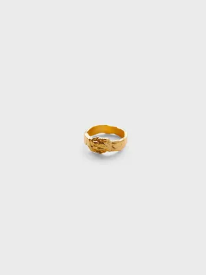 Ellie Ring with Gold Plating