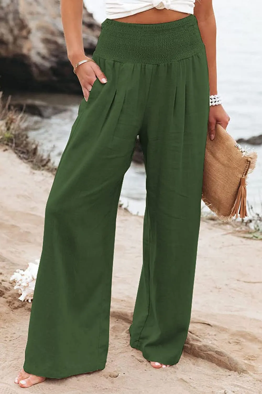 Elodie - Casual Linen Pants
