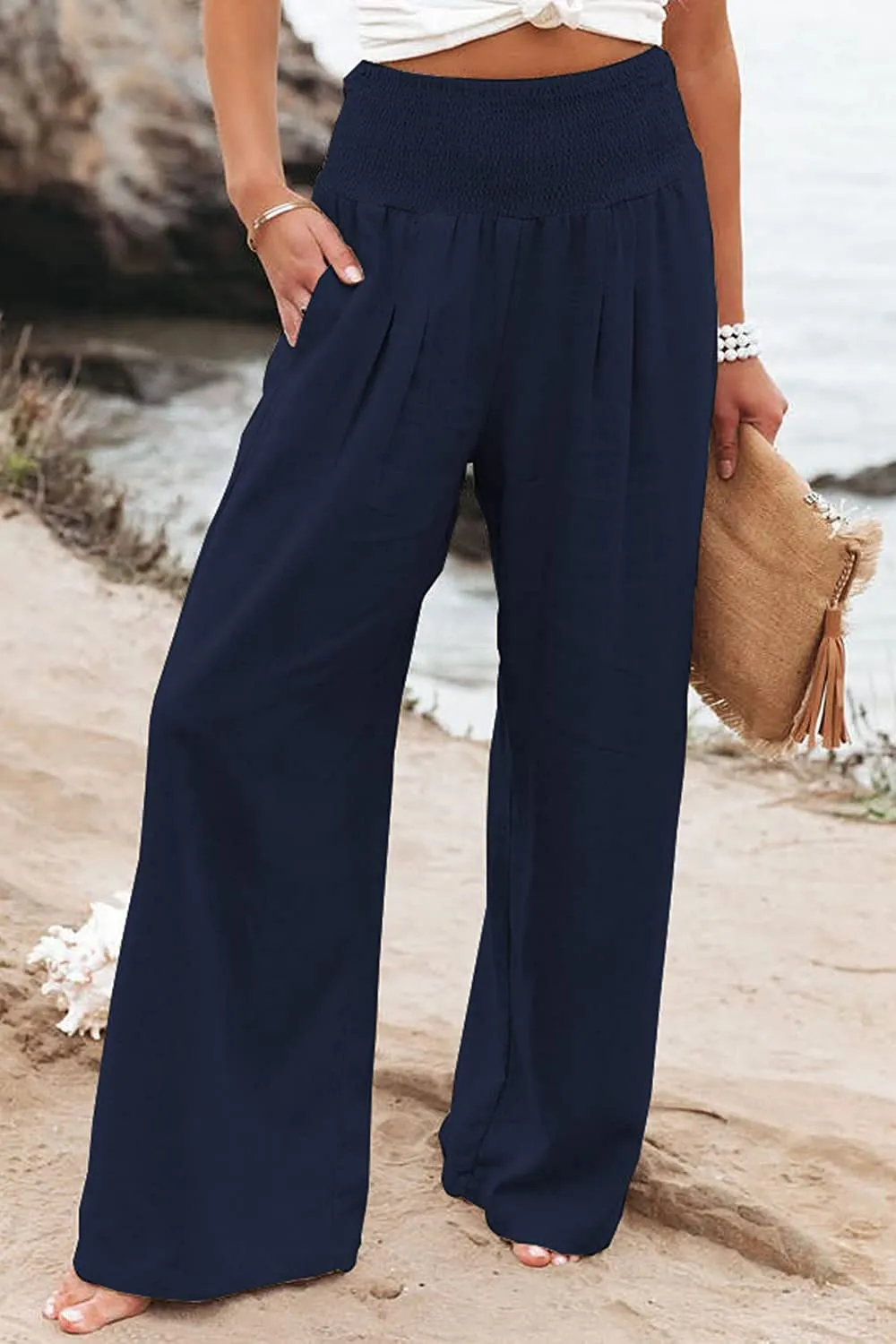 Elodie - Casual Linen Pants