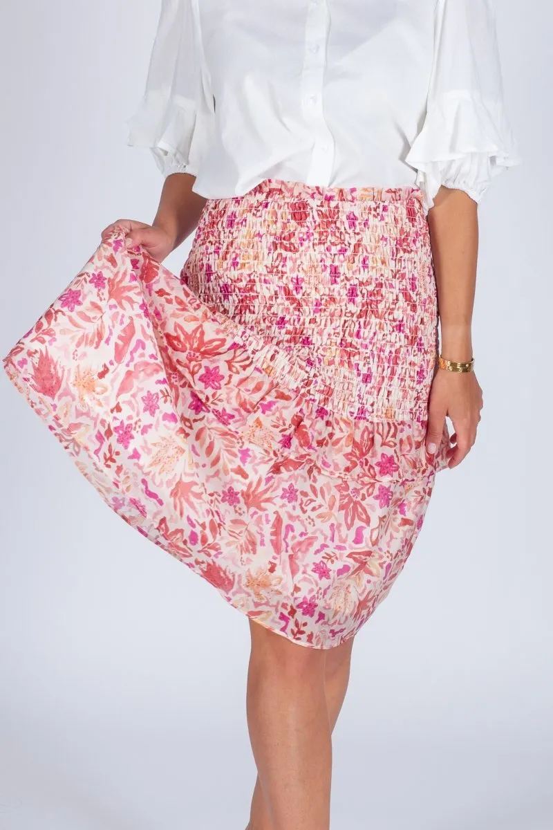 EMILY SKIRT (RASPBERRY) 23"