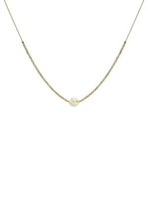 Fashion Multi Bead Ball Chain Necklace