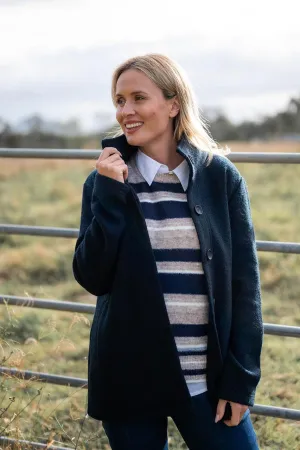 Funnel Neck Coat