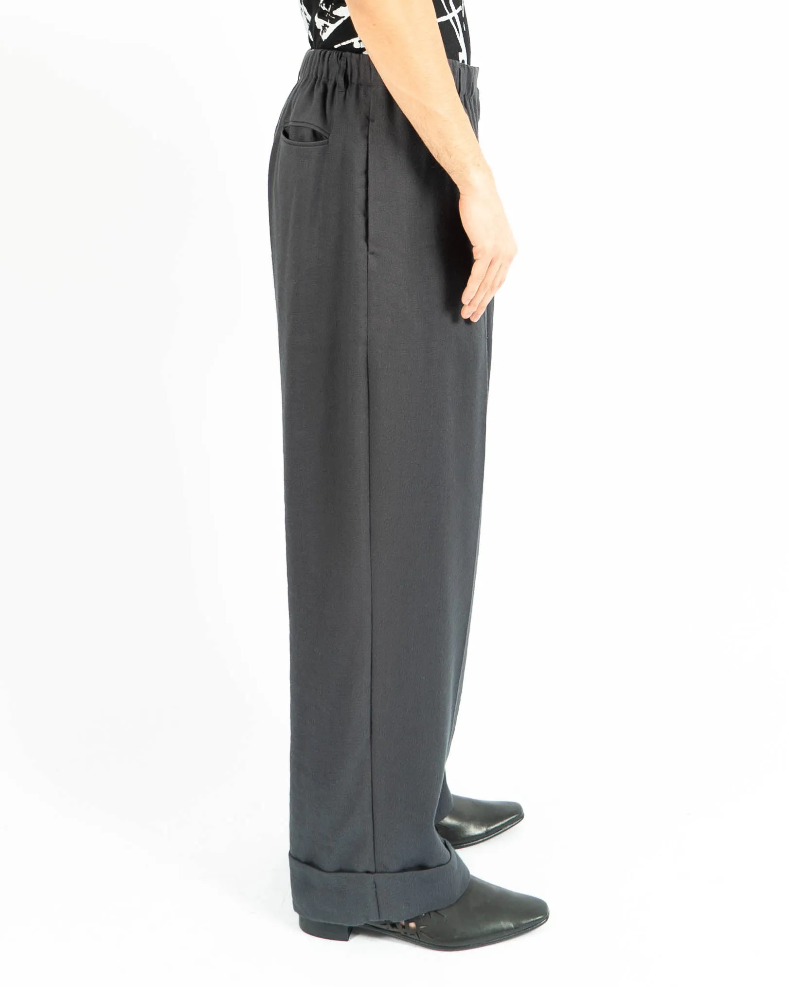 FW08 Oversized Grey Wool Trousers