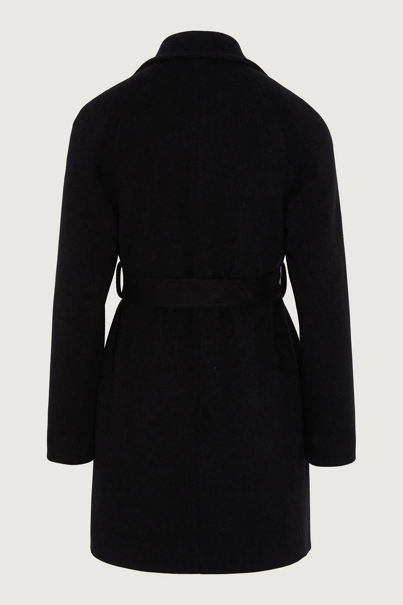 Geraldine Wool Blend Mid-Length Coat