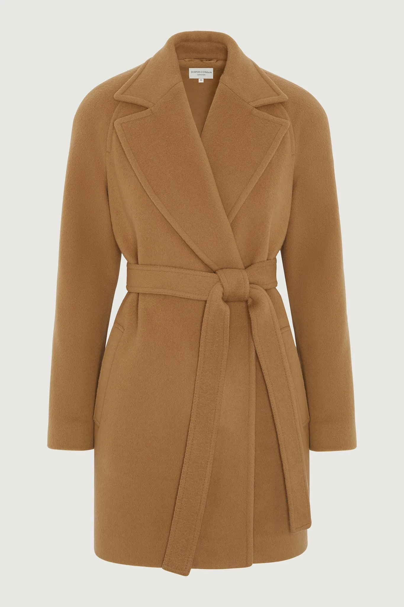 Geraldine Wool Blend Mid-Length Coat