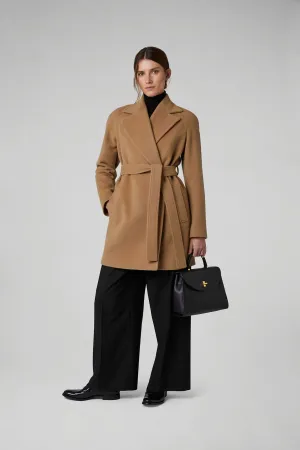 Geraldine Wool Blend Mid-Length Coat