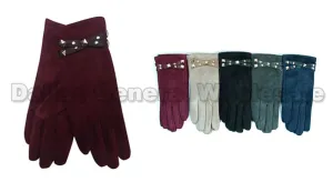 Ladies Fashion Studded Gloves Wholesale