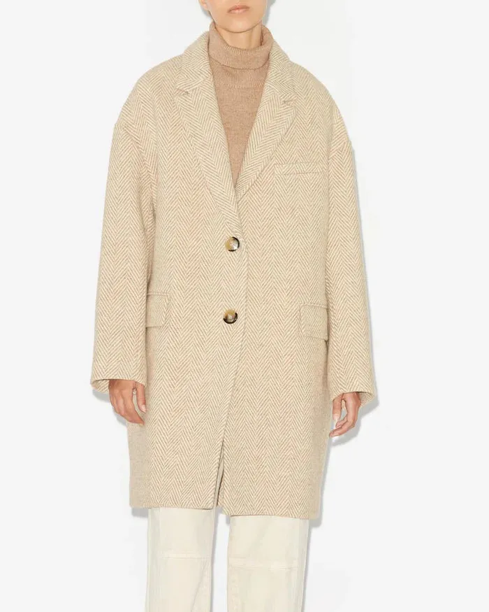 Limiza Coat - Ecru