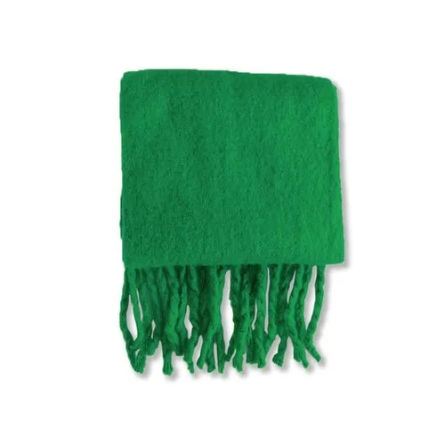 Luxury Cashmere Bright Solid Colors Women Scarf Winter Shawl And Wrap