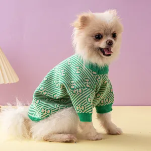 Luxury Wool Knitwear for Dogs: Winter Yorkshire & French Bull Designer Sweaters - Premium Pet Puppy Jumpers
