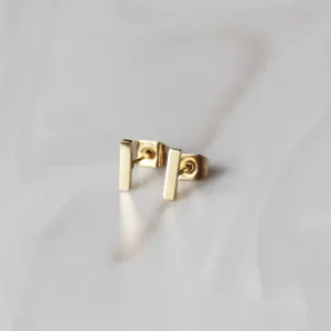 MAIVE - Bar Studs: Gold