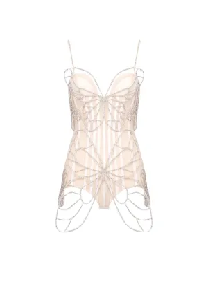 Manuella Rhinestone Bodysuit