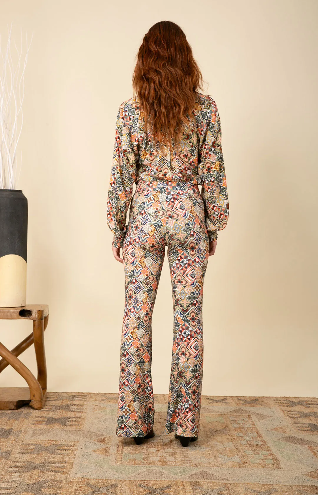 McKenzie Flared Jersey Pants