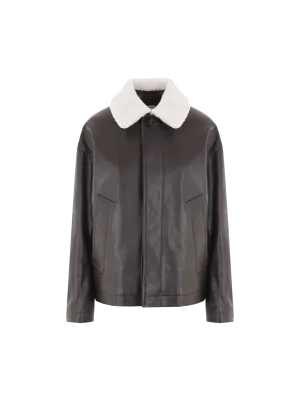 Padded Leather Jacket