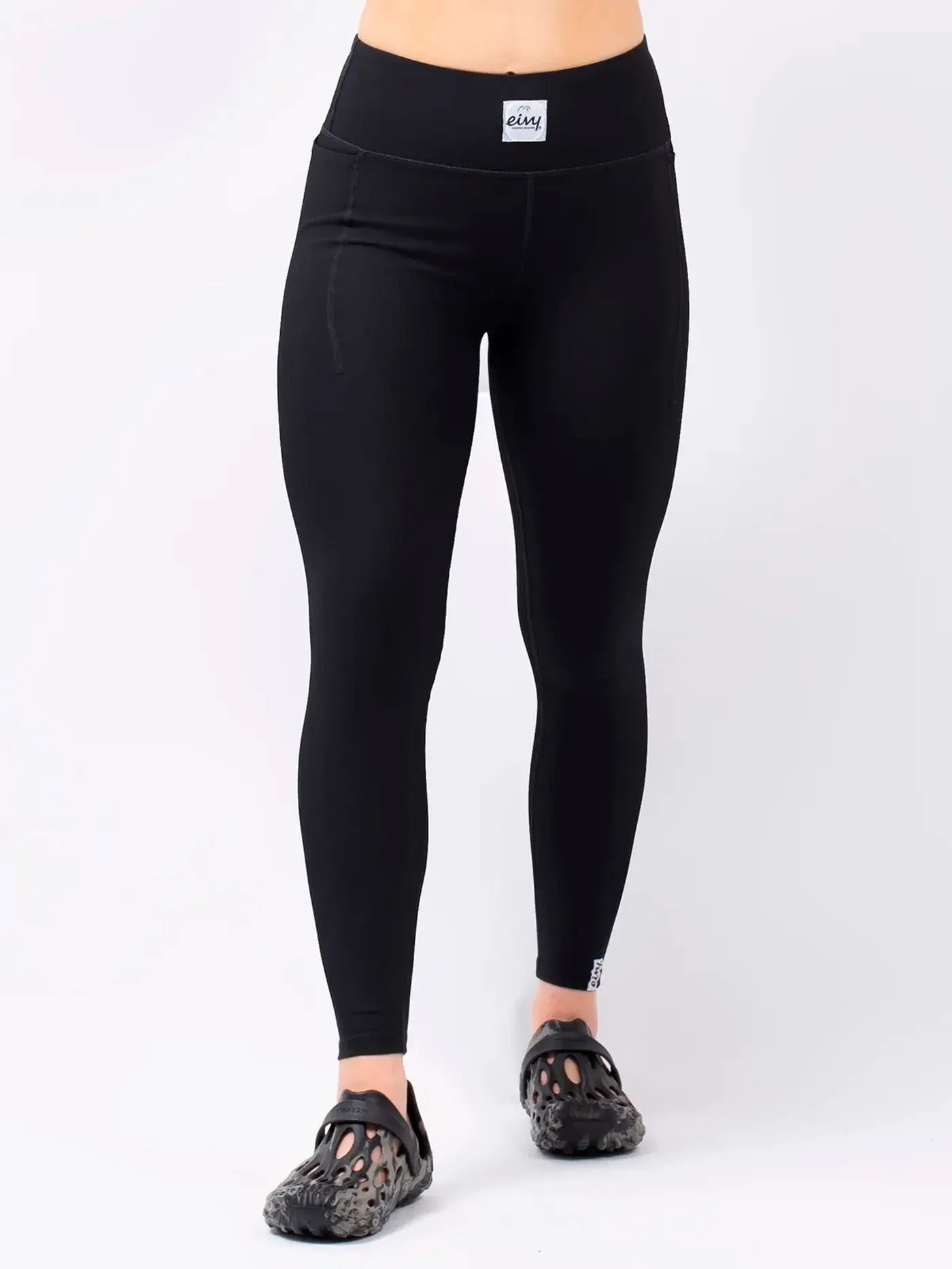 Pocket Rib Tights Black Base Layer