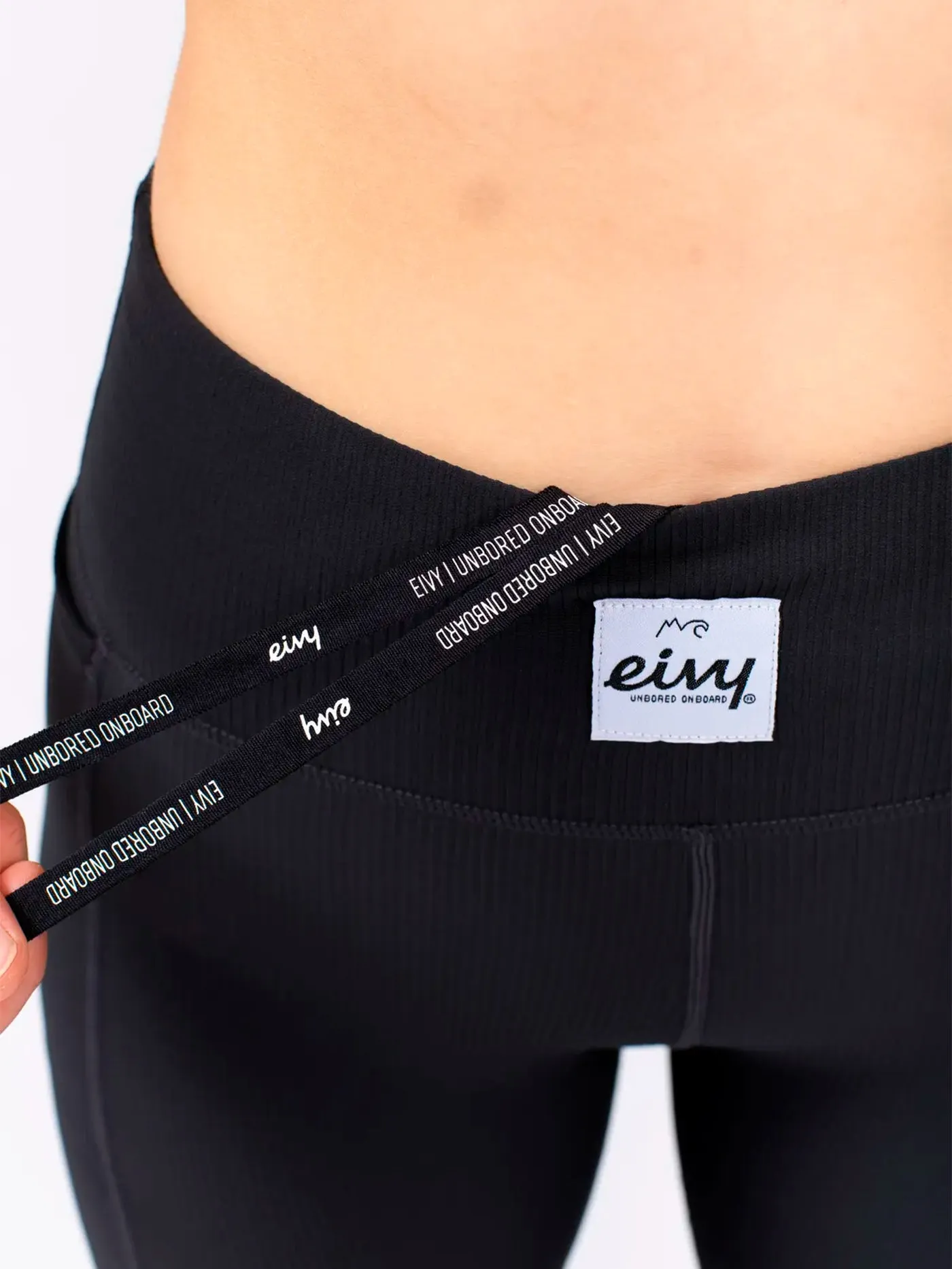 Pocket Rib Tights Black Base Layer