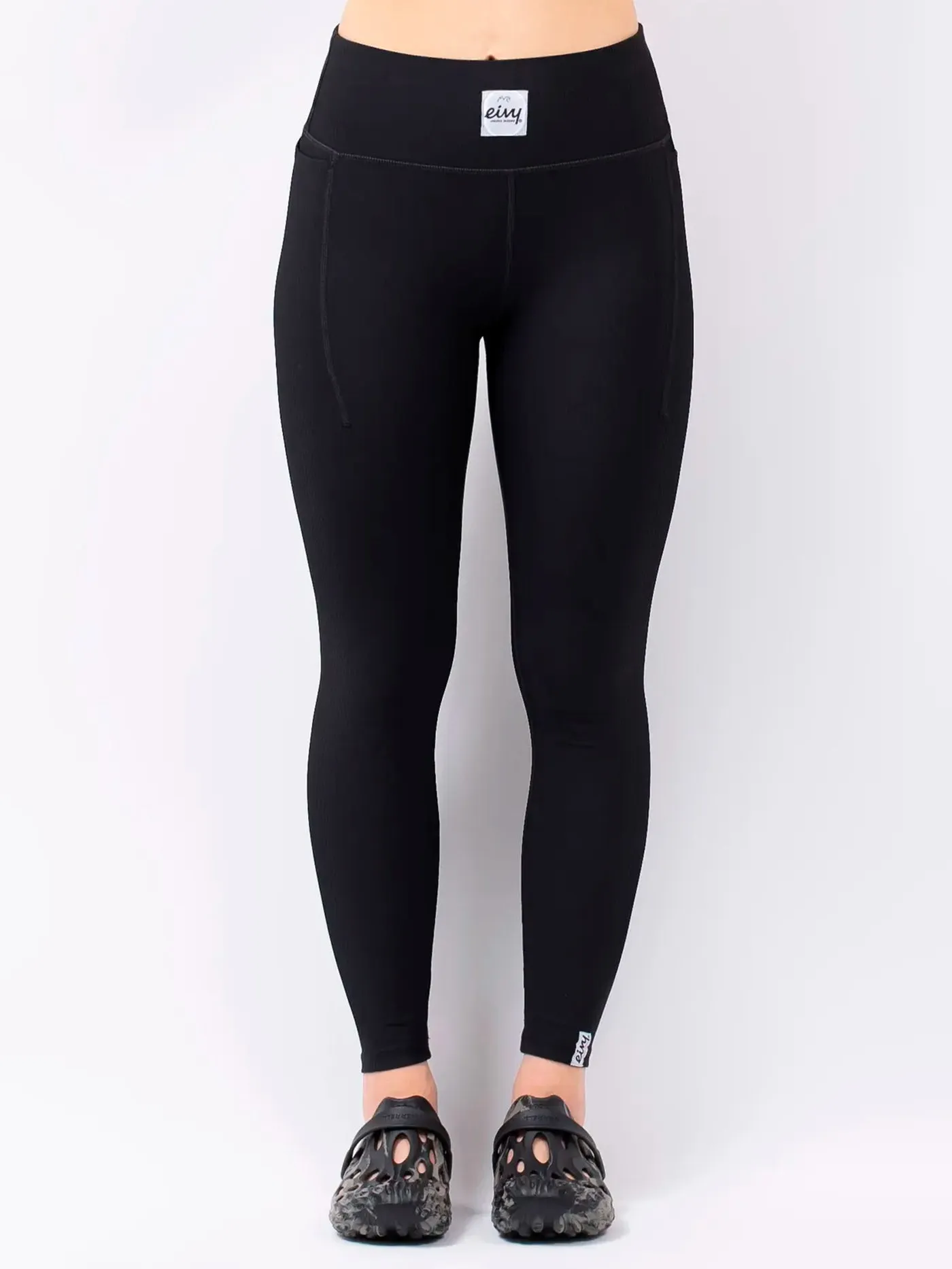 Pocket Rib Tights Black Base Layer