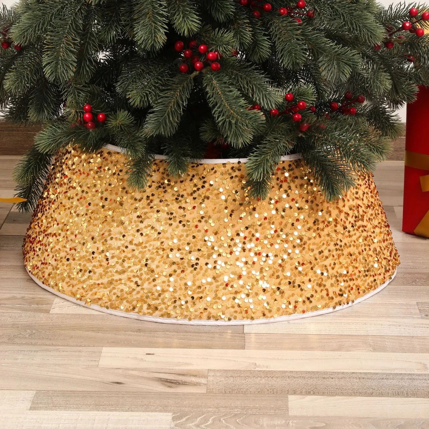 Printed Christmas Tree Skirt  