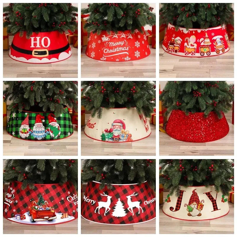 Printed Christmas Tree Skirt  