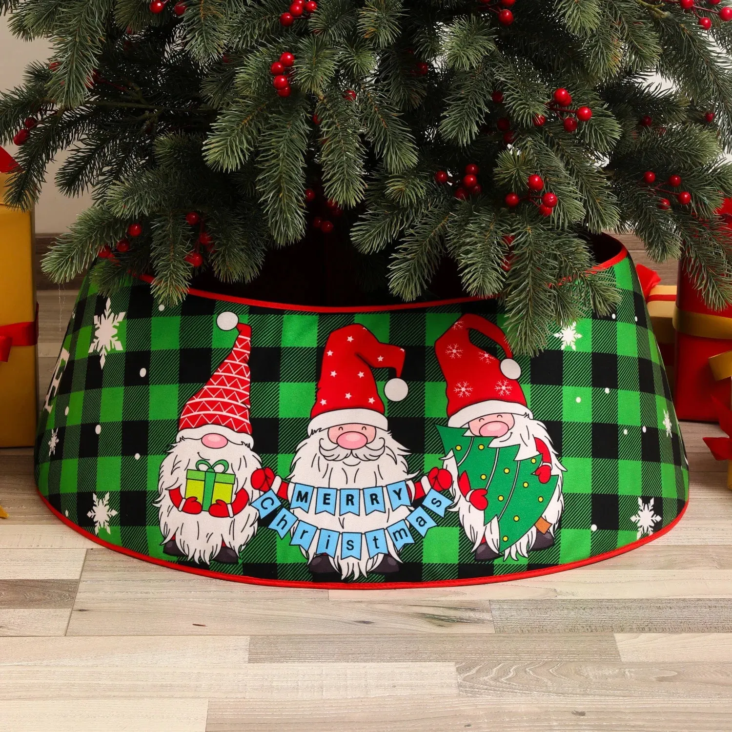 Printed Christmas Tree Skirt  