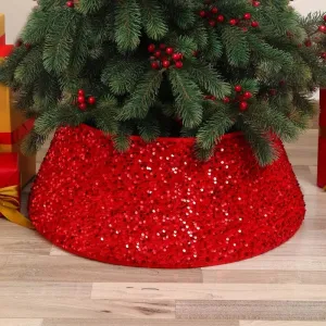 Printed Christmas Tree Skirt  