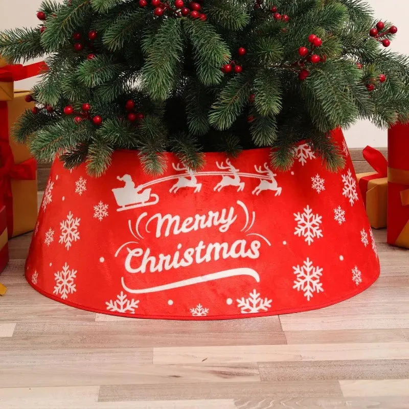 Printed Christmas Tree Skirt  