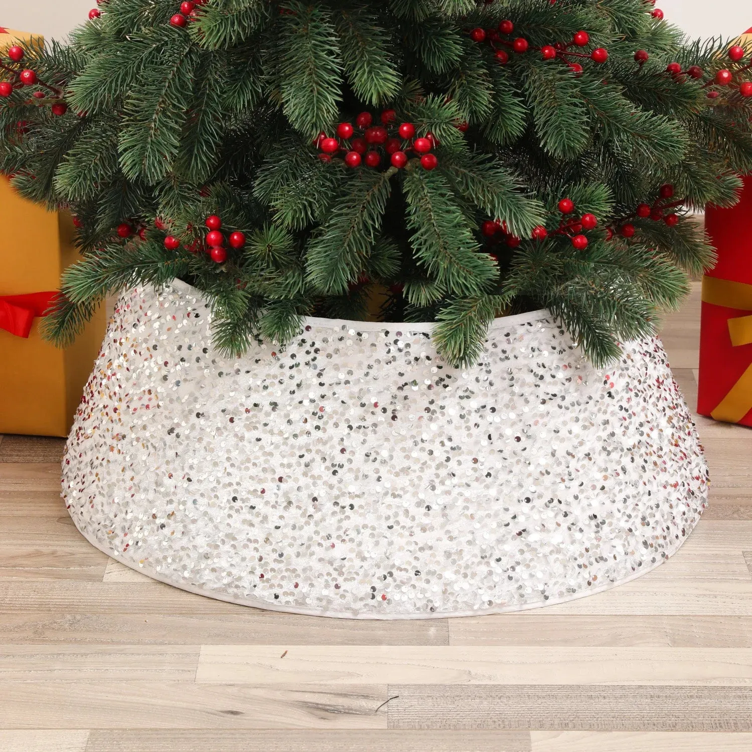 Printed Christmas Tree Skirt  