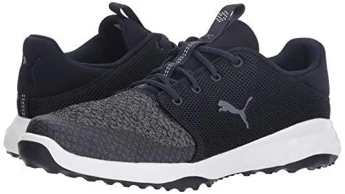 PUMA Golf Men's Grip Fusion Sport Golf Shoe, Peacoat-Quiet Shade, 11 M US