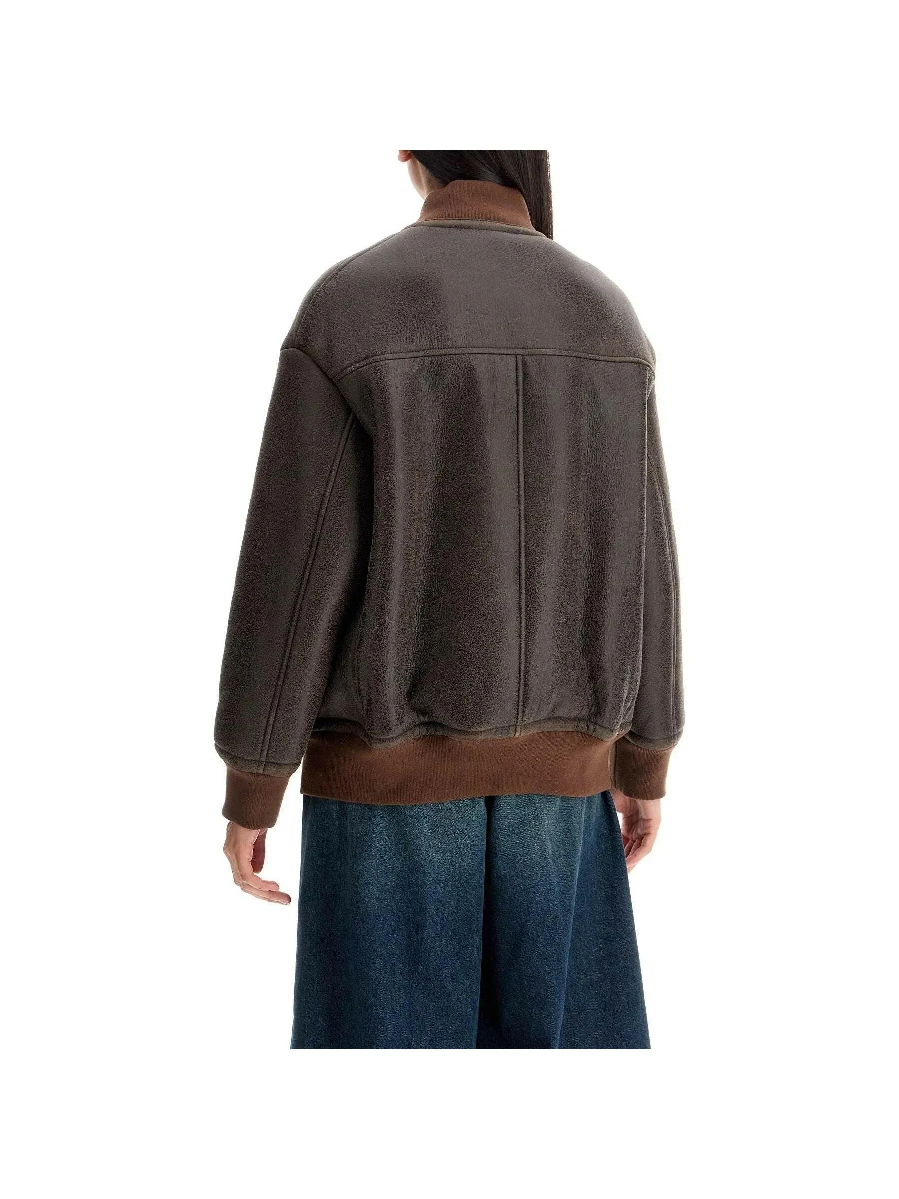Shearling Bomber Jacket