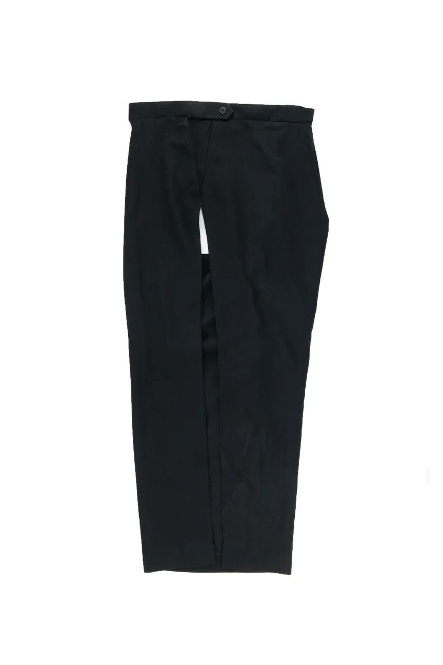 Slanted skirt - polyester