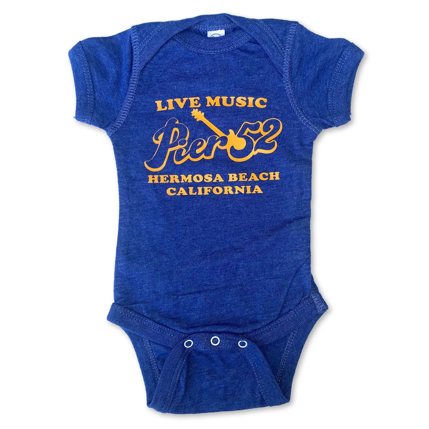 Sol Baby Pier 52 Hermosa Beach Vintage Royal Bodysuit