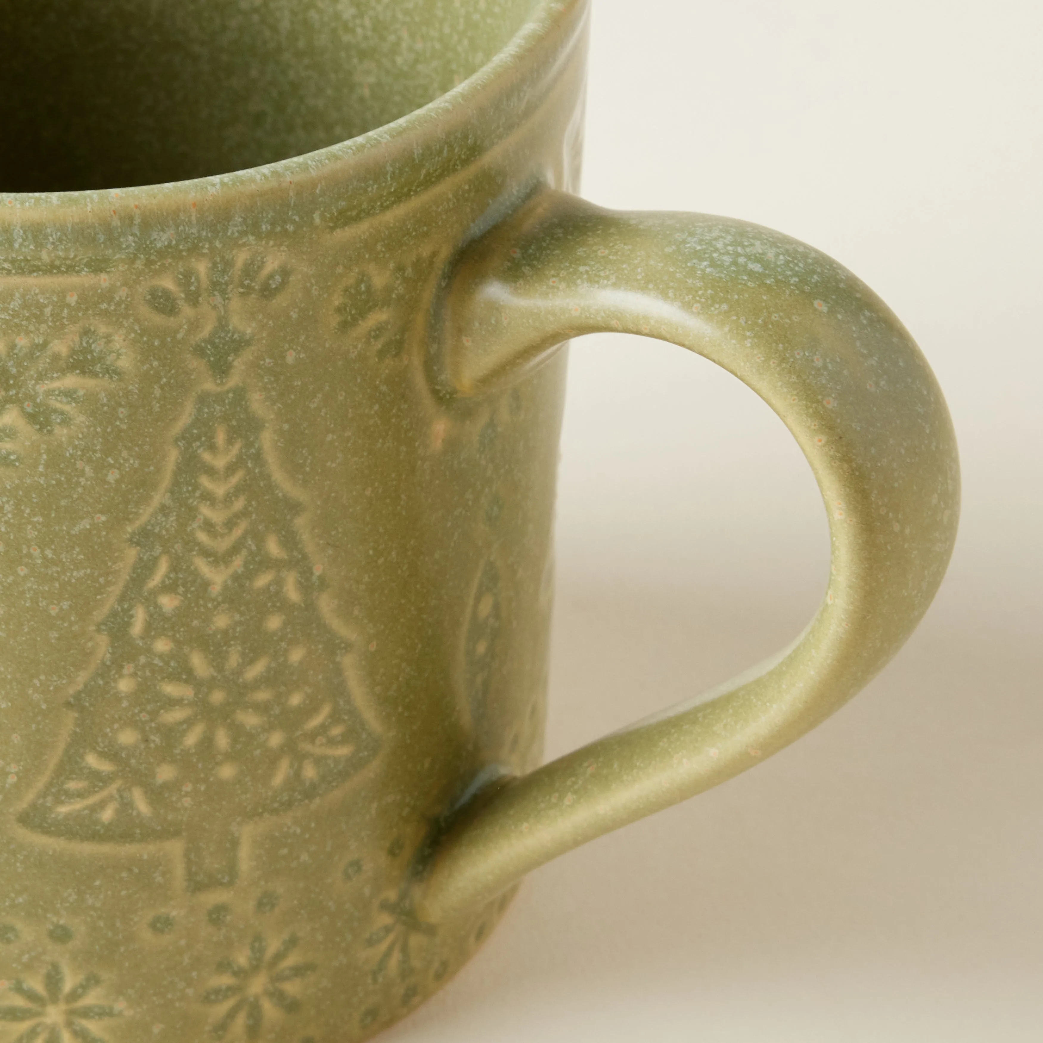 Stamped Winter Mug
