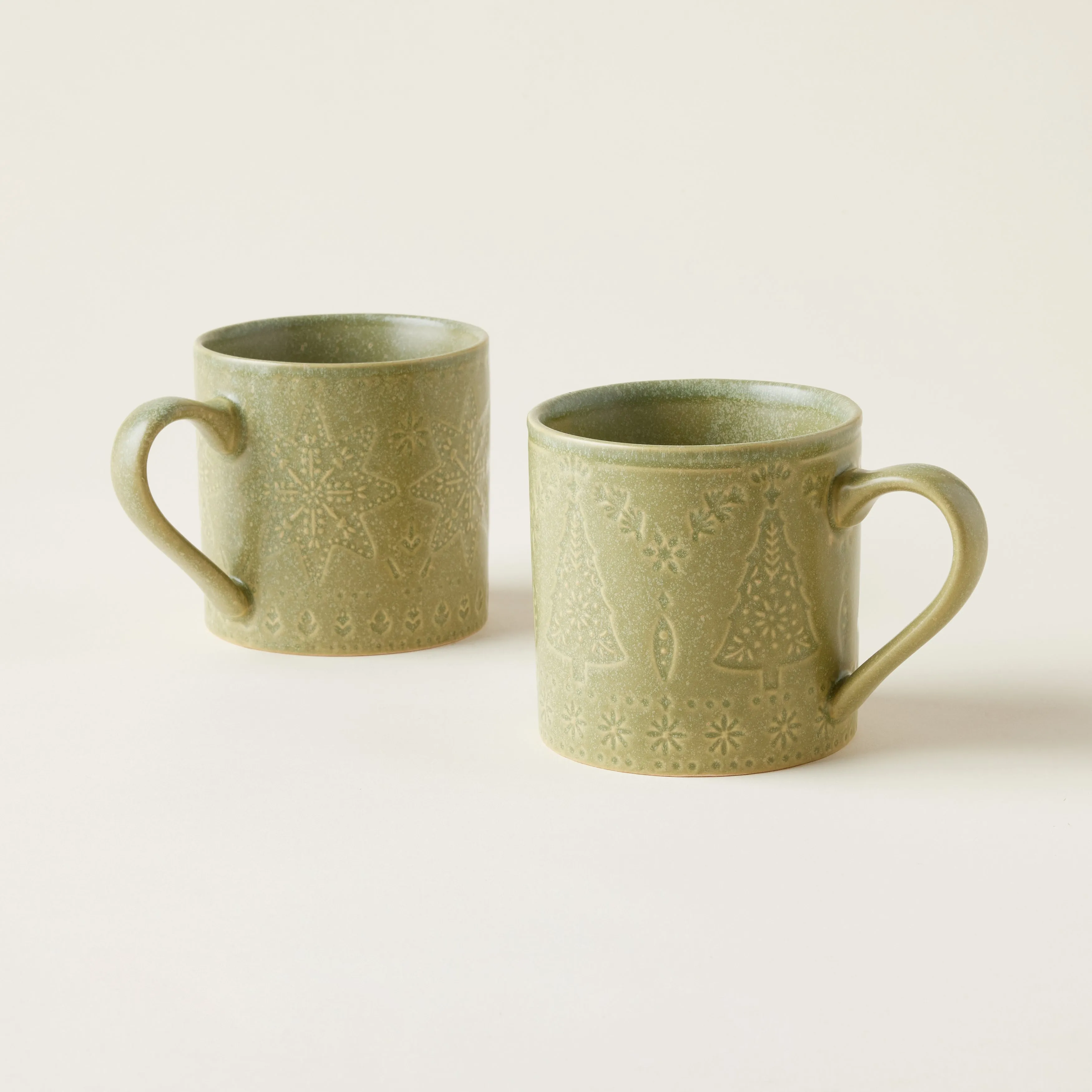 Stamped Winter Mug