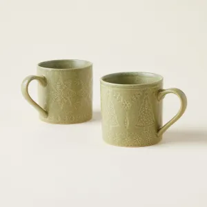 Stamped Winter Mug