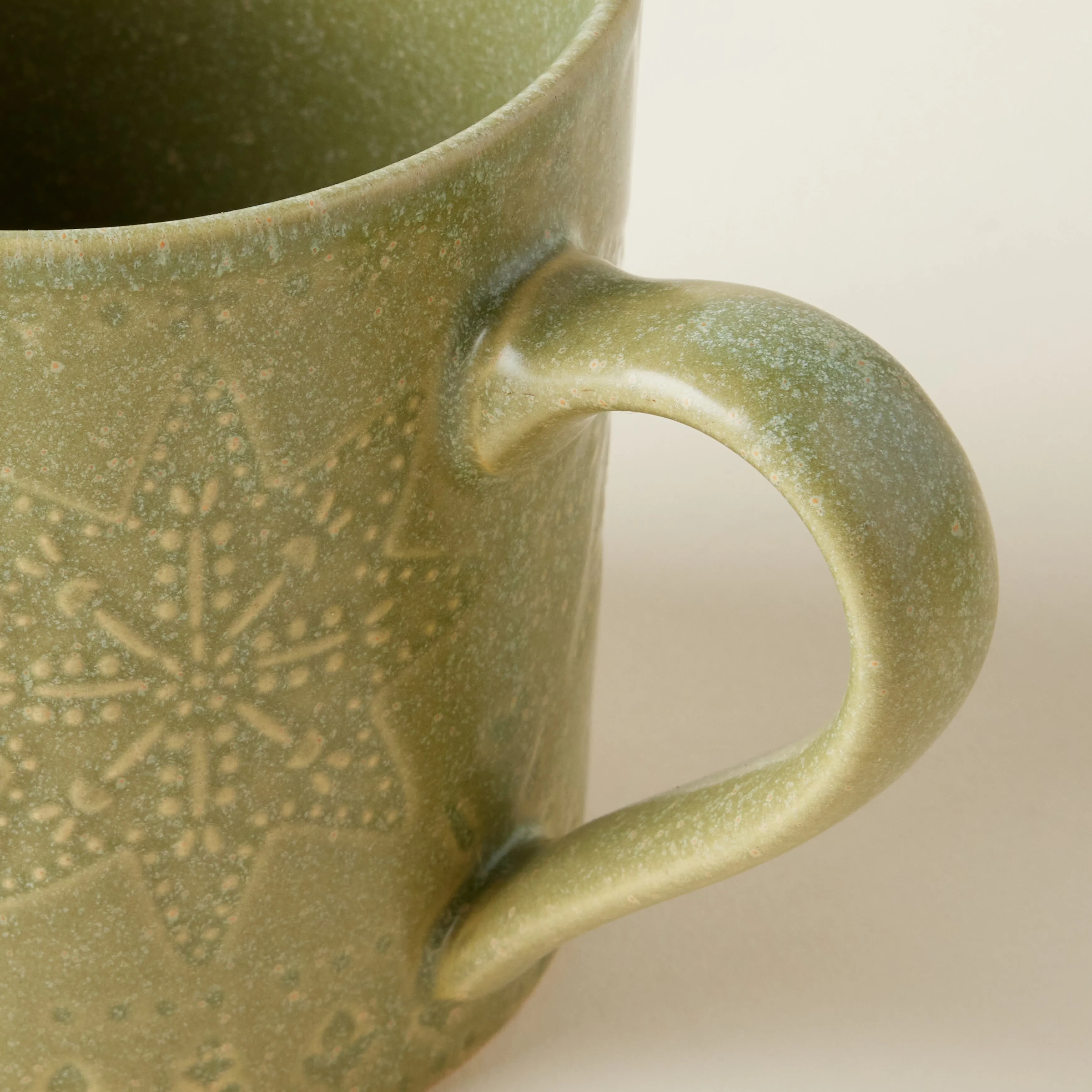 Stamped Winter Mug